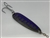 <b>1 1/2 oz. Black Nickel Gator Casting Spoon Purple Tape - Treble Hook</b>