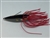 <b> 1/4 oz. Black Gator Weedless Spoon - Red Skirt Trailer</b>