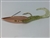 <b>1/4 oz. Copper Weedless Spoon - Gold Worm Trailer</b>
