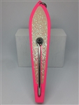 #350 Gator KingspoonÂ® Pink Powder Coat - Glow Ice Tape