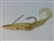 <b>1/2 oz. Gold Gator Weedless Spoon - Gold Worm Trailer</b>