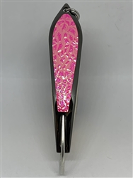 <b>#100 Gator KingspoonÂ® Black Nickel - Pink Ice Tape</b>