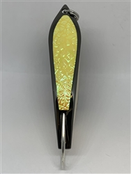 <b>#100 Gator KingspoonÂ® Black Nickel - Yellow Ice Tape</b>