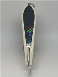 <b>#100 Gator KingspoonÂ® Bone Powder Coat - Black Tape</b>