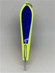 <b>#100 Gator KingspoonÂ® Chartreuse Powder Coat - Blue Tape</b>
