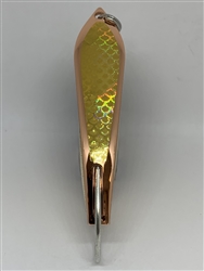 #100 Gator KingspoonÂ® Copper - Gold Tape