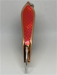 <b>#100 Gator KingspoonÂ® Copper - Pink Tape</b>