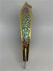 <b>#100 Gator KingspoonÂ® Gold - Crimson Ice Tape</b>