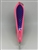 <b>#100 Gator KingspoonÂ® Pink Powder Coat - Purple Tape</b>