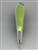 <b>#100 Gator KingspoonÂ® Pearl White Powder Coat - Chartreuse Tape</b>