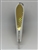 <b>#100 Gator KingspoonÂ® Pearl White Powder Coat - Gold Tape</b>