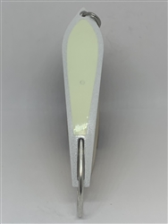 <b>#100 Gator KingspoonÂ® Pearl White Powder Coat - Glow Tape</b>