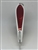 <b>#100 Gator KingspoonÂ® Pearl White Powder Coat - Red Tape</b>