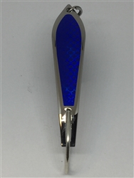 <b>#100 Gator KingspoonÂ® Silver - Blue Tape</b>