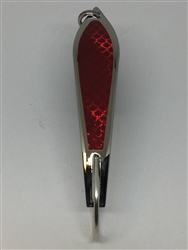 <b>#100 Gator KingspoonÂ® Silver - Red Tape</b>
