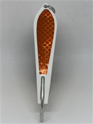<b>#100 Gator KingspoonÂ® White Powder Coat - Copper Tone Tape</b>