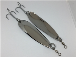 1L oz. Long Silver Gator Casting Spoon.