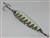1L oz. Long Silver Gator Casting Spoon with Glow tape.