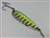 1 oz. Silver Stainless Gator Casting Spoon With Chartreuse Tape