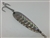 1 oz. Silver Stainless Gator Casting Spoon With Silver Tape