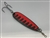 <b>1 1/2 oz. Black Nickel Gator Casting Spoon Pink Tape - Treble Hook</b>