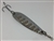 1 1/2L oz. Long Silver Gator Casting Spoon with Silver tape.
