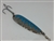 <b>1 1/2 oz. Silver Gator Casting Spoon Sky Blue Tape - Treble Hook</b>