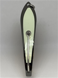 <b>#200 Gator KingspoonÂ® Black Nickel - Glow Tape</b>