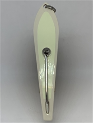 b>#200 Gator KingspoonÂ® Bone Powder Coat - Glow Tape</b>