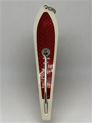 b>#200 Gator KingspoonÂ® Bone Powder Coat - Red Tape</b>