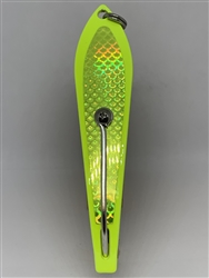 b>#200 Gator KingspoonÂ® Chartreuse Powder Coat - Chartreuse Tape</b>
