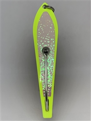 b>#200 Gator KingspoonÂ® Chartreuse Powder Coat - Glow Ice Tape</b>