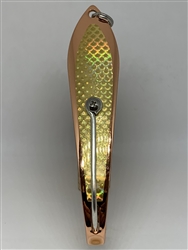 <b>#200 Gator KingspoonÂ® Copper - Gold Tape</b>