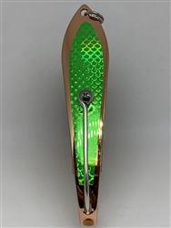 <b>#200 Gator KingspoonÂ® Copper - Lime Green</b>
