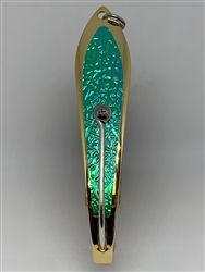 <b>#200 Gator KingspoonÂ® Gold - Green Ice Tape</b>