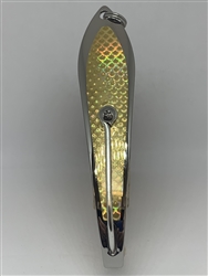 b>#200 Gator KingspoonÂ® Silver - Gold Tape</b>