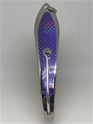 b>#200 Gator KingspoonÂ® Silver - Purple Tape</b>