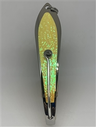 b>#200 Gator KingspoonÂ® Silver - Yellow Ice Tape</b>