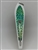 b>#200 Gator KingspoonÂ® White Powder Coat - Bluegreen Ice Tape</b>