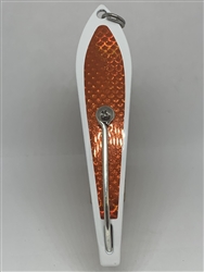 b>#200 Gator KingspoonÂ® White - Copper Tone Tape</b>