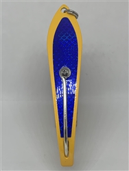 b>#200 Gator KingspoonÂ® Yellow Powder Coat - Blue Tape</b>