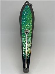 <b>#250 Gator KingspoonÂ® Black Nickel - Bluegreen Ice Tape </b>