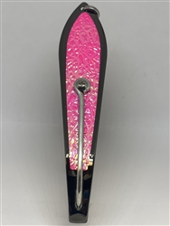 <b>#250 Gator KingspoonÂ® Black Nickel - Pink Ice Tape </b>