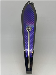 <b>#250 Gator KingspoonÂ® Black Nickel - Purple Tape </b>