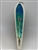 <b>#250 Gator Kingspoon® Bone Powder Coat - Bluegreen Ice Tape </b>