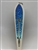<b>#250 Gator Kingspoon® Bone Powder Coat - Blue Ice Tape </b>