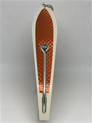 b>#250 Gator KingspoonÂ® Bone Powder Coat - Copper Tone Tape</b>