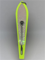 b>#250 Gator KingspoonÂ® Chartreuse Powder Coat - Glow Ice Tape</b>