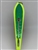 b>#250 Gator KingspoonÂ® Chartreuse Powder Coat - Green Ice Tape</b>