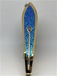 <b>#250 Gator KingspoonÂ® Gold - Blue Ice Tape </b>